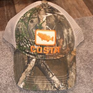 Costa camouflage mesh hat